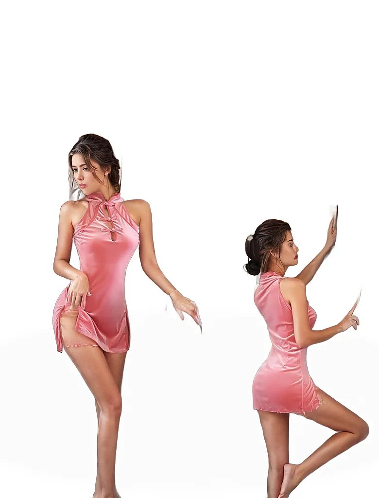 Sexy Retro Cheongsam LingerieSexy Retro Cheongsam Lingerie