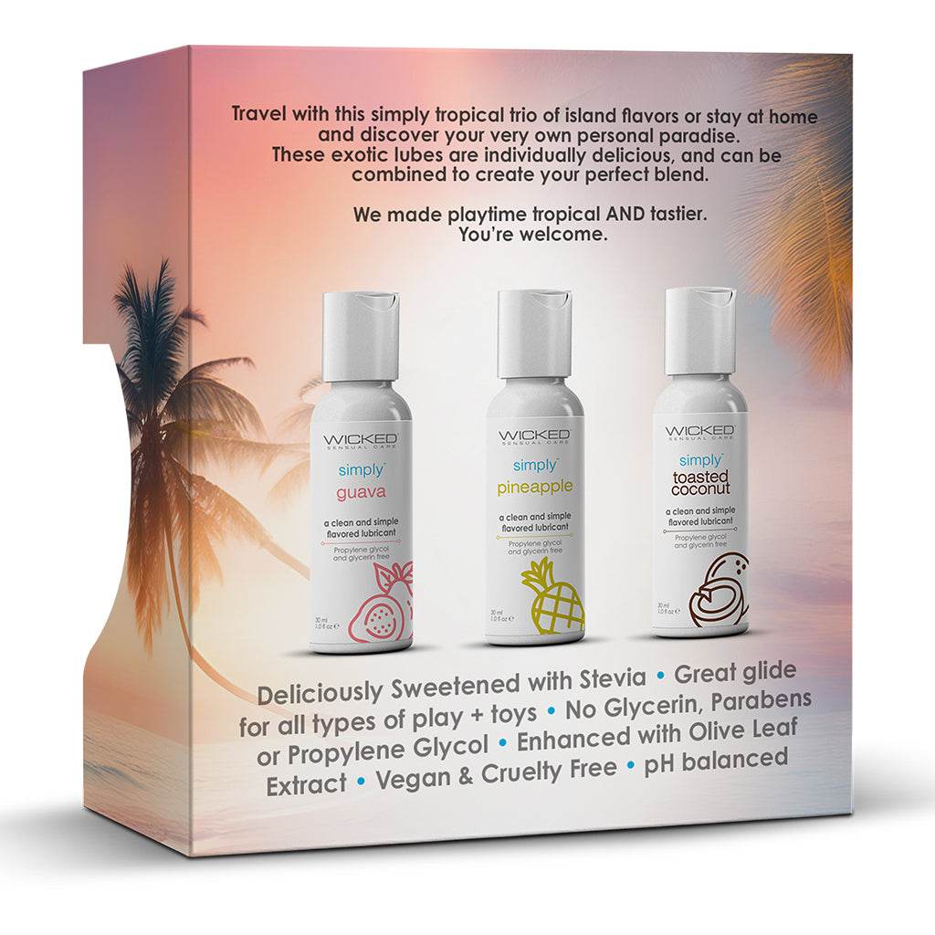 Wicked Simply Tropical Trio Travel Kit 1oz (Pack of 3)Wicked Simply Tropical Trio Travel Kit 1oz (Pack
