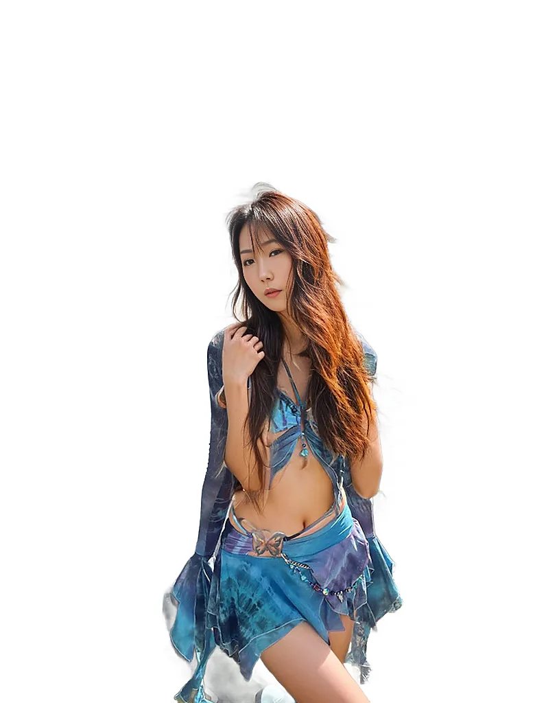 High Waist Lace-Up Tassel Set - Bare Midriff Three-PieceTassel Set - Bare Midriff