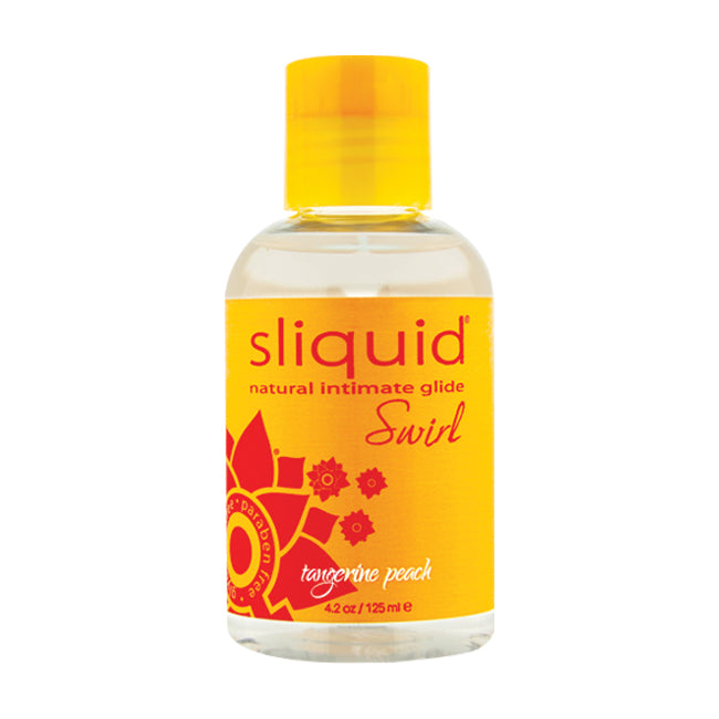 Sliquid Naturals Swirl Tangerine Peach Flavored LubricantsSliquid Naturals Swirl Tangerine Peach Flavored Lubricants