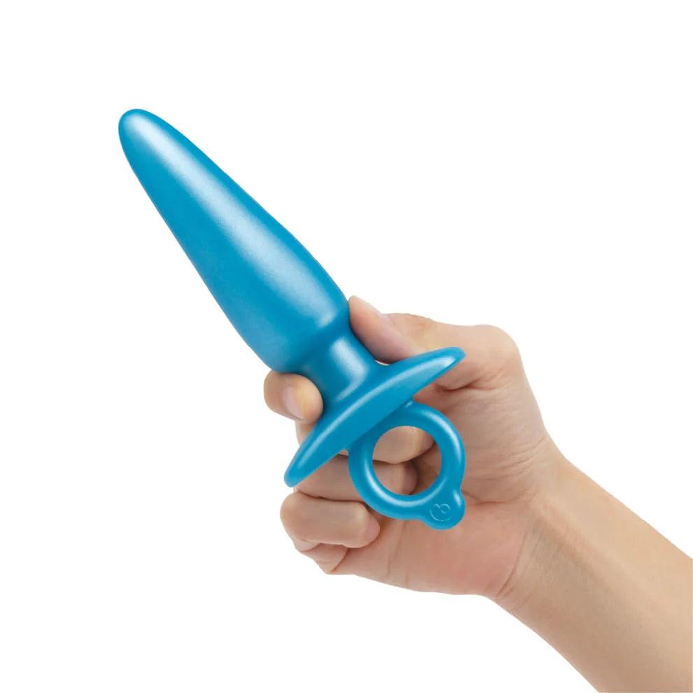B-Vibe SLEEK BUTT PLUG Tapered Silicone NonVibrating Training ButtPlug