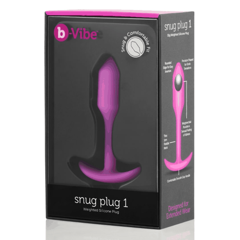 b-Vibe SNUG PLUG Butt Plug-Vibe SNUG PLUG Butt Plug