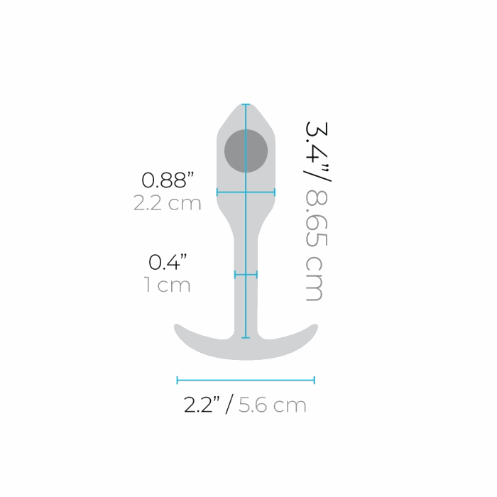 b-Vibe SNUG PLUG Butt Plug-Vibe SNUG PLUG Butt Plug