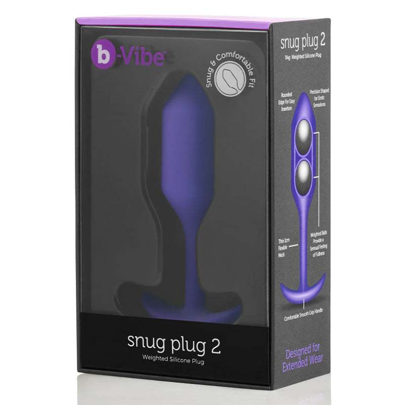 b-Vibe SNUG PLUG 2 Butt Plug-Vibe SNUG PLUG 2 Butt Plug