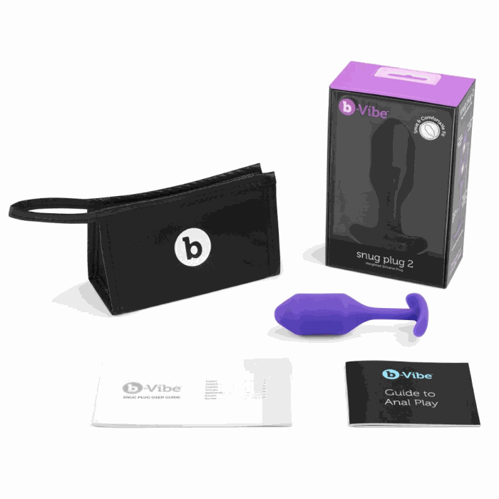 b-Vibe SNUG PLUG 2 Butt Plug-Vibe SNUG PLUG 2 Butt Plug