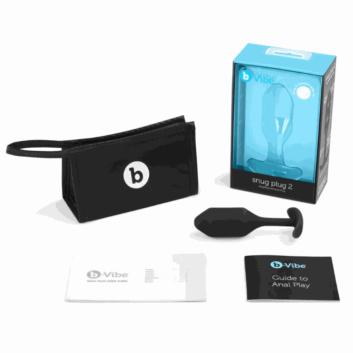 b-Vibe SNUG PLUG 2 Butt Plug-Vibe SNUG PLUG 2 Butt Plug