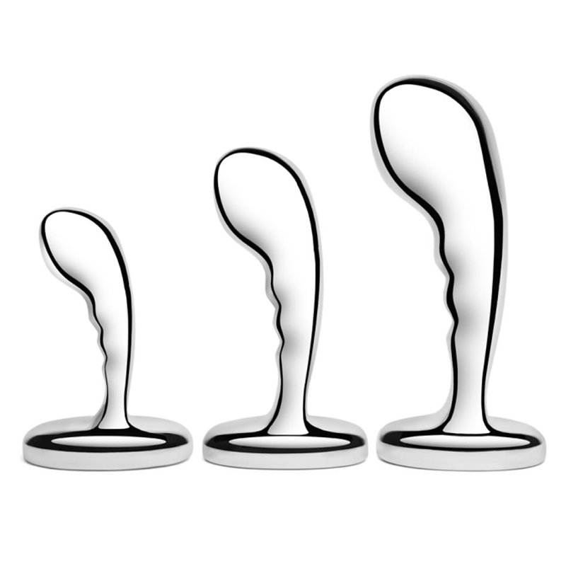b-Vibe STAINLESS STEEL P-SPOT TRAINING SET-Vibe STAINLESS STEEL