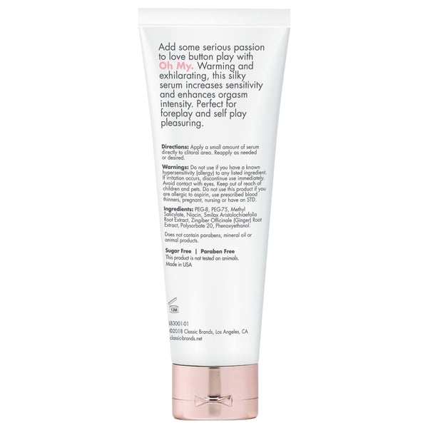 CG OH MY Warming Clitoral Stimulant - Fragrance Free 1oz | 30mLWarming Clitoral Stimulant - Fragrance Free 1oz
