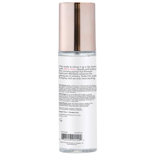 CG WOO HOO Water based Personal Lubricant - Coconut Passion 4.4oz | 13CG WOO HOO Water based Personal Lubricant - Coconut Passion 4