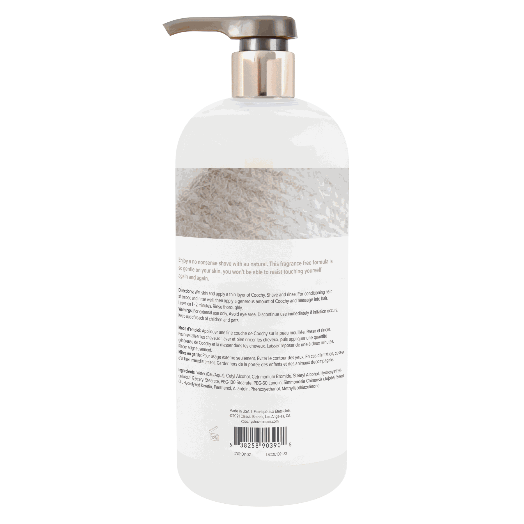 Coochy Shave Cream - Au NaturalCoochy Shave Cream - Au Natural