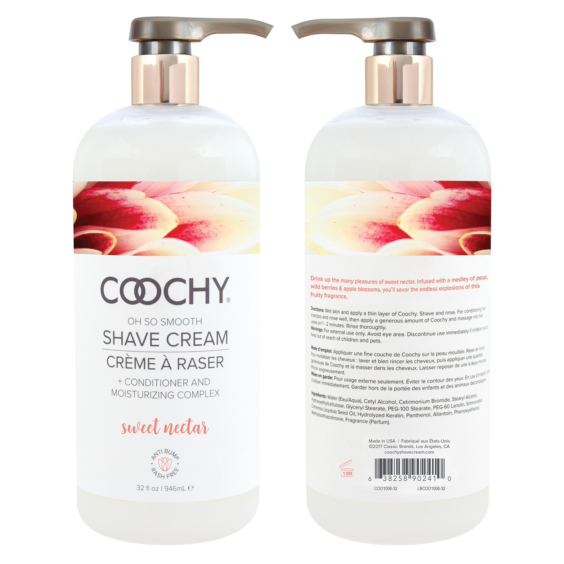 Coochy Shave Cream - Sweet NectarCoochy Shave Cream - Sweet Nectar