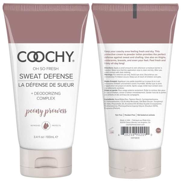 Coochy Oh So Fresh Sweat Defense - Peony Prowess 3.4oz | 100mLFresh Sweat Defense - Peony Prowess 3