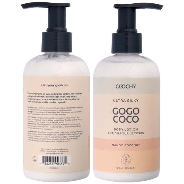 Coochy Ultra Silky Body Lotion Mango Coconut .35oz | 10mLCoochy Ultra Silky Body Lotion Mango Coconut