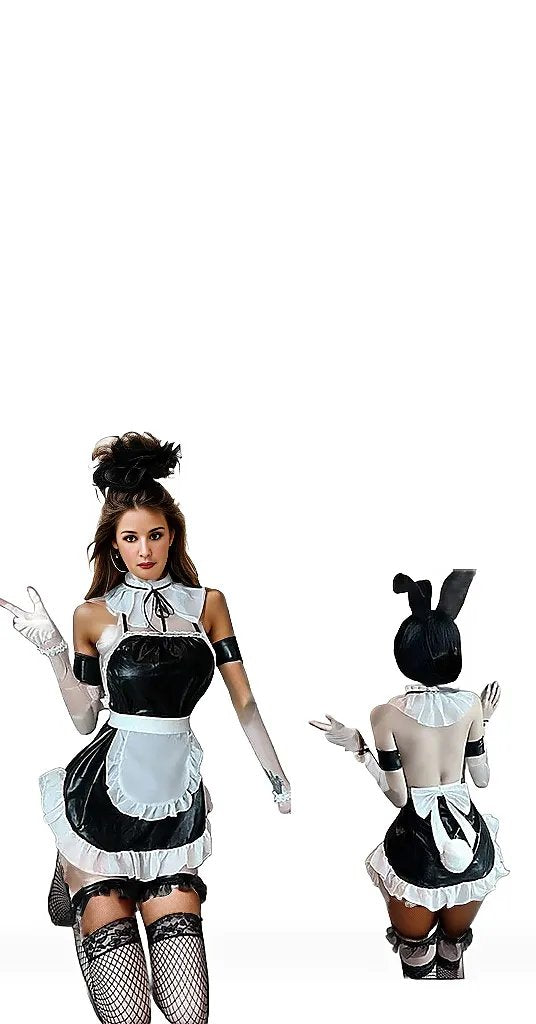 Cute Bunny Girl Sexy Backless Lingerie DressCute Bunny Girl Sexy Backless Lingerie Dress