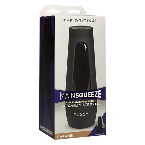 Doc Johnson Main Squeeze - The Original - ULTRASKYN Stroker - Pussy - Original - ULTRASKYN Stroker - Pussy - Caramel
