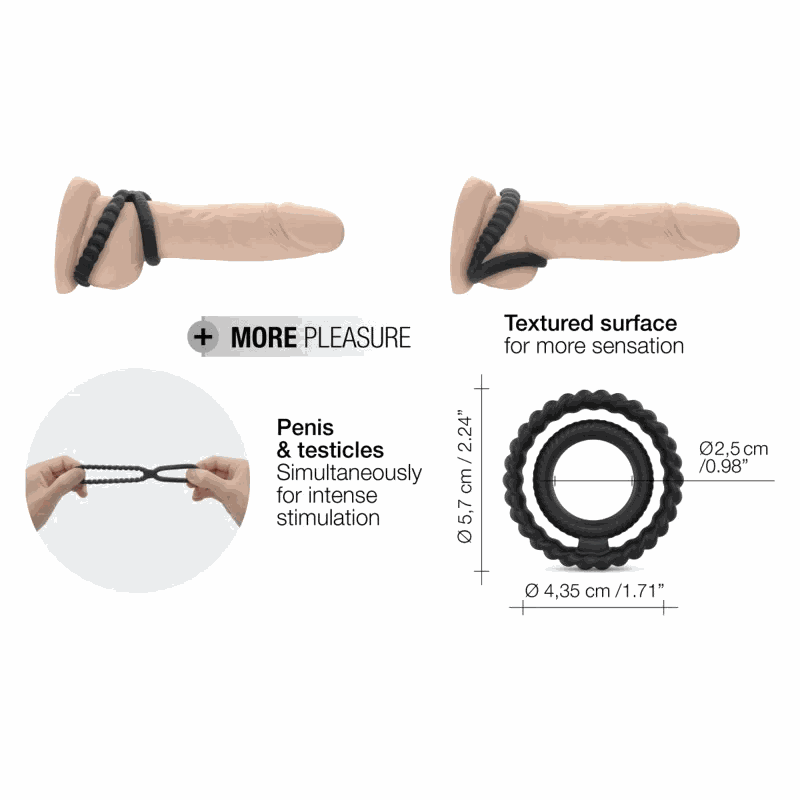 Dorcel DUAL RING Cock RingDorcel DUAL RING Cock Ring