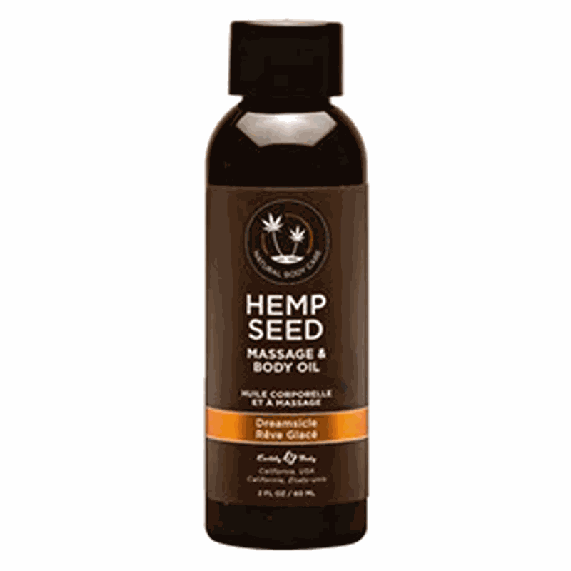 Earthly Body Hemp Seed Massage & Body Oil 2/8 ozEarthly Body Hemp Seed Massage & Body Oil 2/8 oz