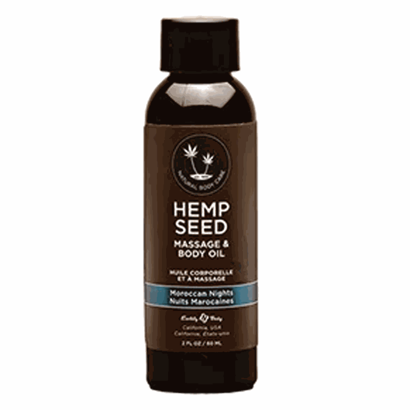 Earthly Body Hemp Seed Massage & Body Oil 2/8 ozEarthly Body Hemp Seed Massage & Body Oil 2/8 oz