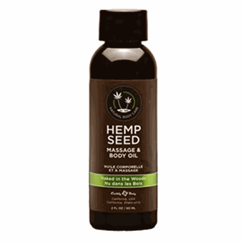 Earthly Body Hemp Seed Massage & Body Oil 2/8 ozEarthly Body Hemp Seed Massage & Body Oil 2/8 oz