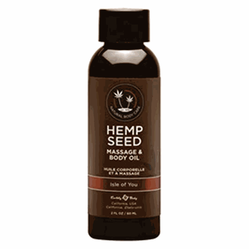 Earthly Body Hemp Seed Massage & Body Oil 2/8 ozEarthly Body Hemp Seed Massage & Body Oil 2/8 oz