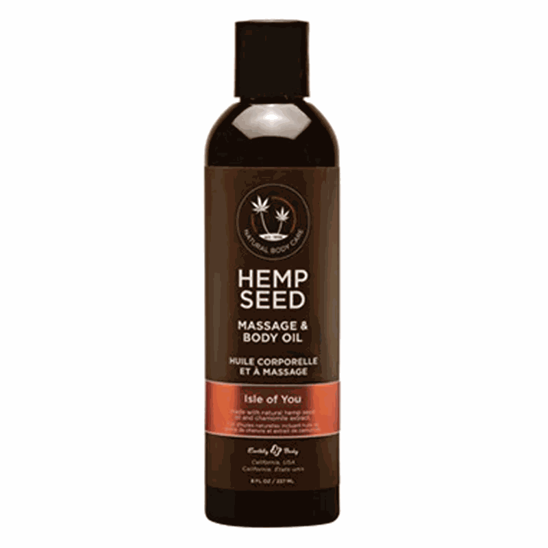 Earthly Body Hemp Seed Massage & Body Oil 2/8 ozEarthly Body Hemp Seed Massage & Body Oil 2/8 oz