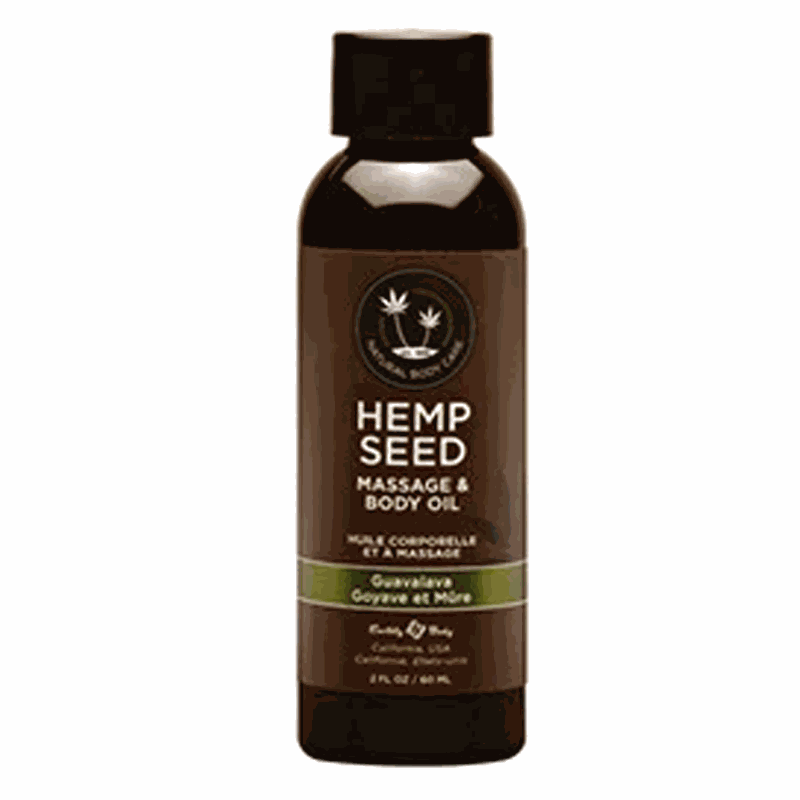 Earthly Body Hemp Seed Massage & Body Oil 2/8 ozEarthly Body Hemp Seed Massage & Body Oil 2/8 oz