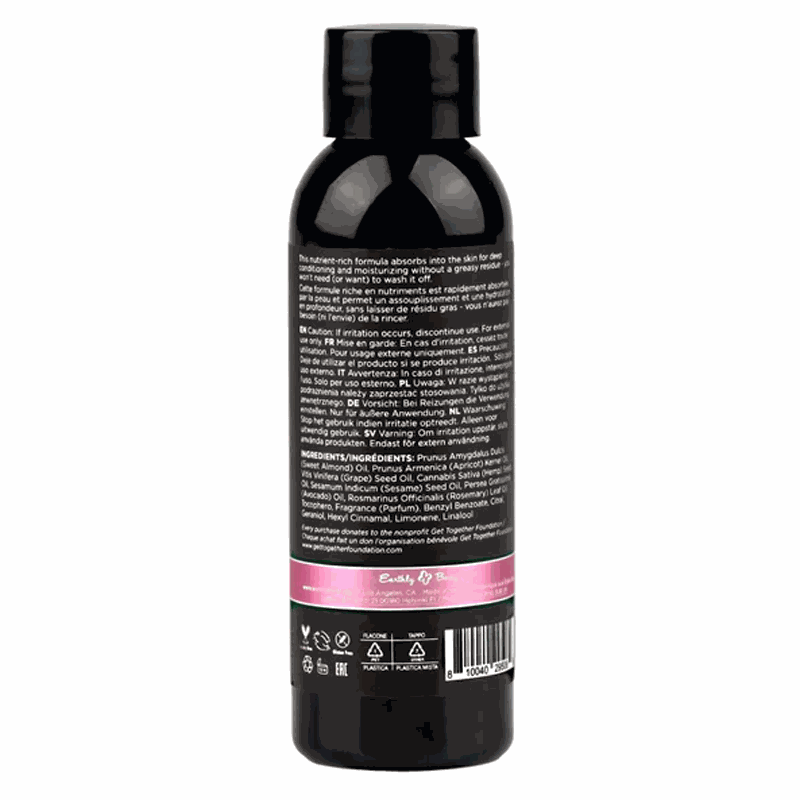 Earthly Body Hemp Seed Massage & Body Oil 2/8 ozEarthly Body Hemp Seed Massage & Body Oil 2/8 oz