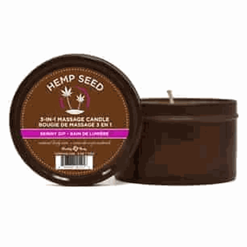 Earthly Body 3-in-1 Massage Candle 6 oz / 170 g-1 Massage Candle 6 oz / 170