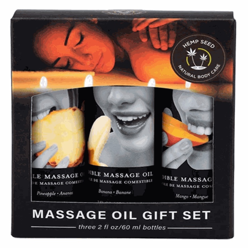 Earthly Body Edible Massage Oil Gift SetEarthly Body Edible Massage Oil Gift Set