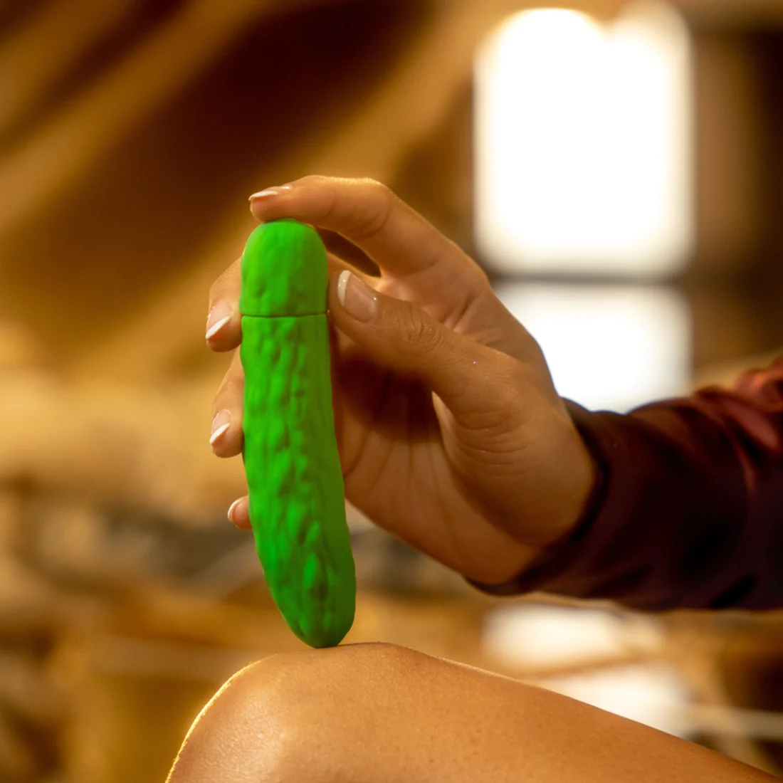 Emojibator Pickle VibratorEmojibator Pickle Vibrator