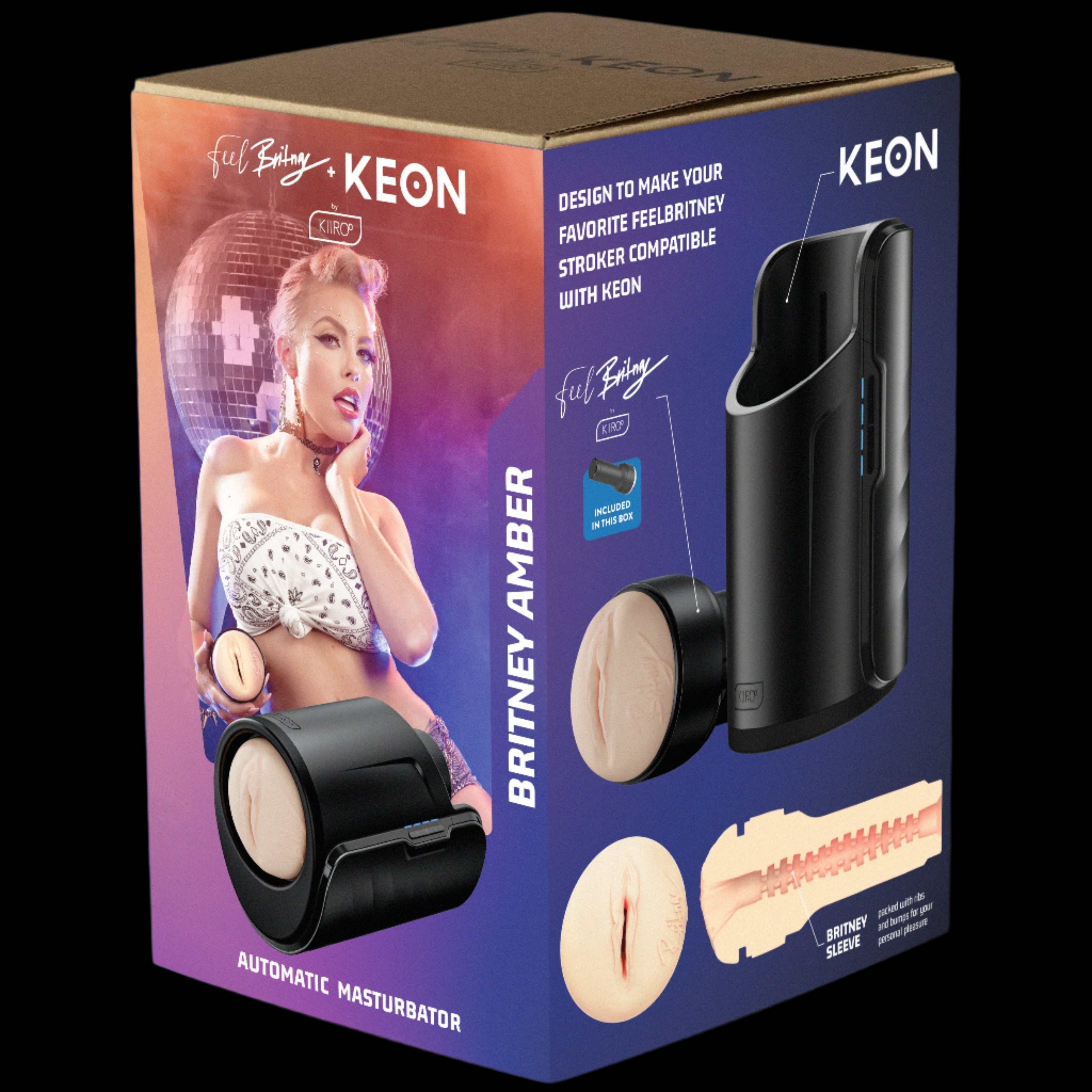 Kiiroo FeelBritney Stroker + Keon Combo SetKiiroo FeelBritney Stroker + Keon Combo Set