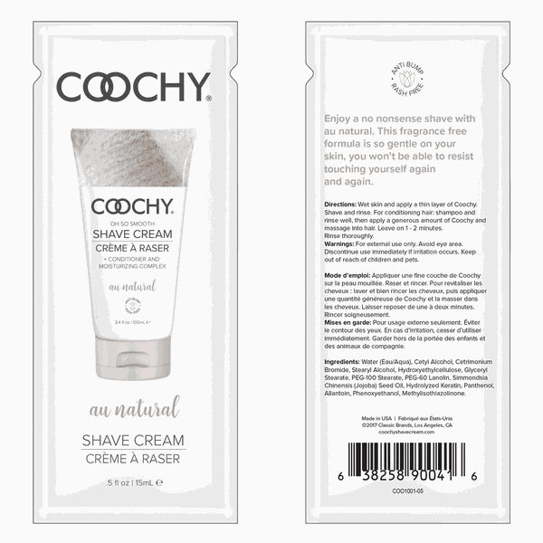 Coochy Shave Cream - Au NaturalCoochy Shave Cream - Au Natural