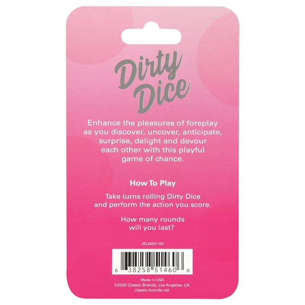 Jelique DIRTY DICE - Foreplay Game for CouplesJelique DIRTY DICE - Foreplay Game