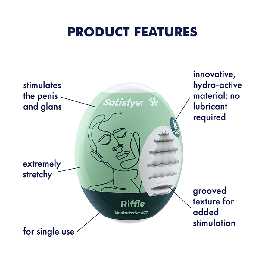 Satisfyer Masturbator Egg 3er SetSatisfyer Masturbator Egg 3er Set