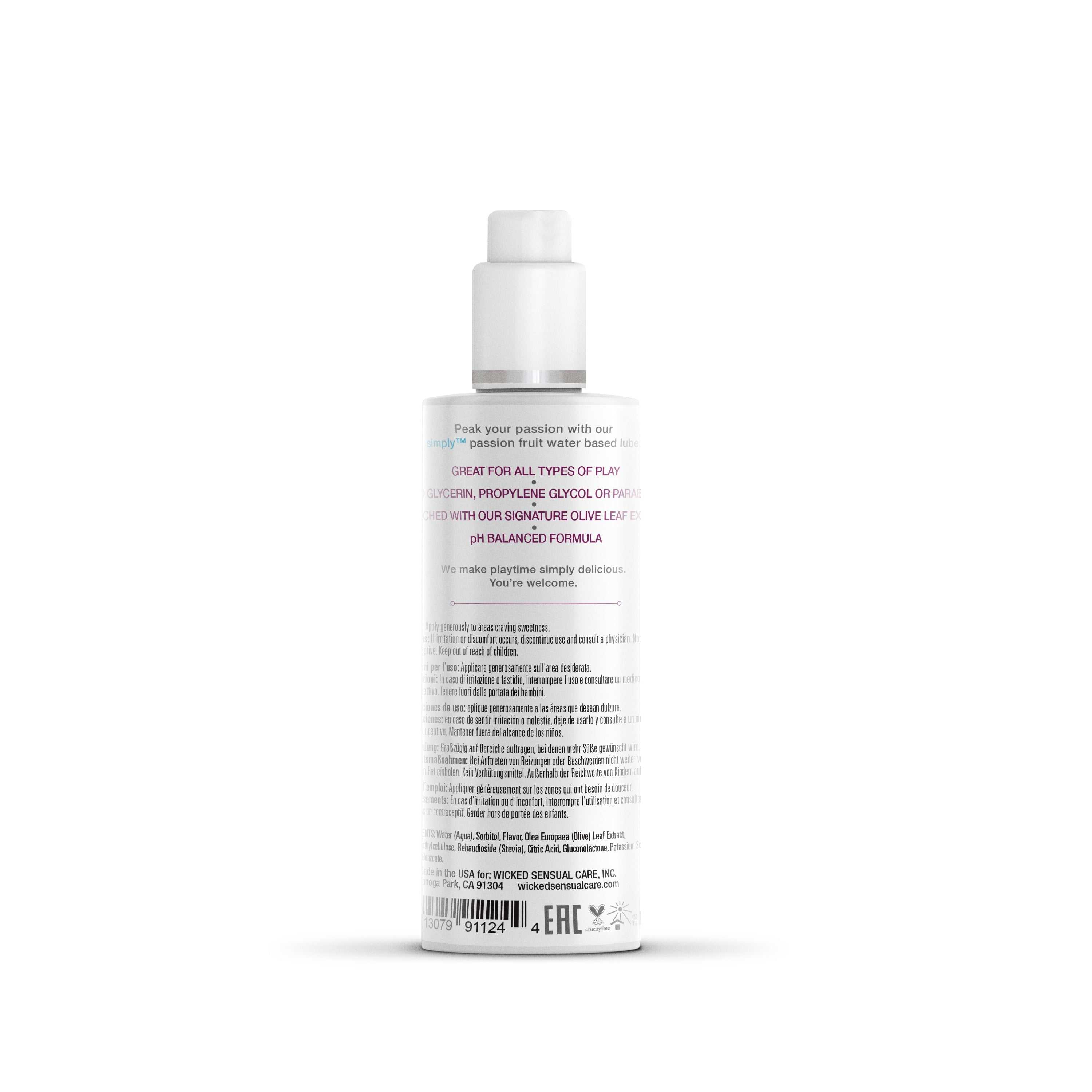 Wicked Simply Aqua Flavoured Water Based LubricantWicked Simply Aqua Flavoured Water Based Lubricant