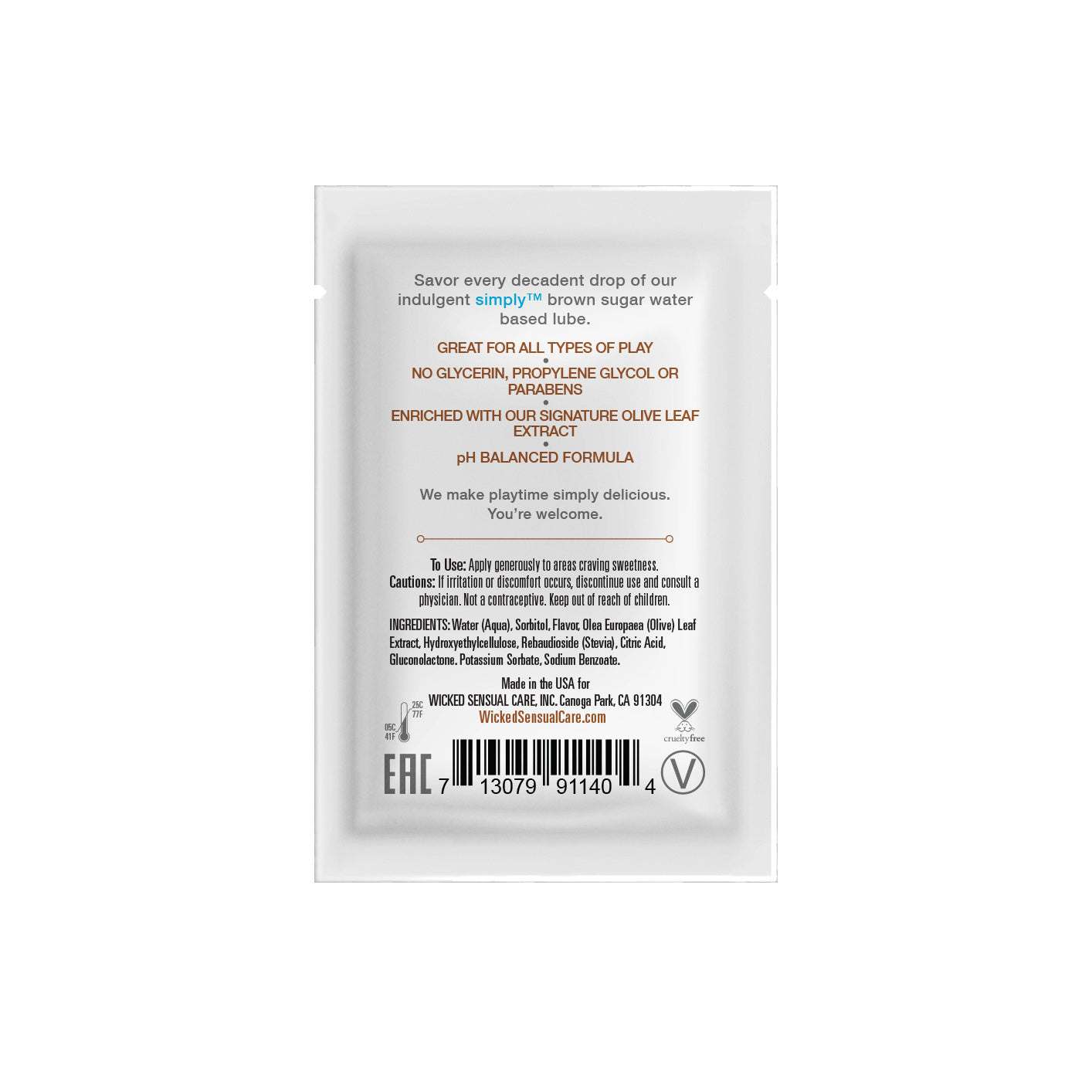 Wicked Simply Aqua Flavoured Water Based LubricantWicked Simply Aqua Flavoured Water Based Lubricant