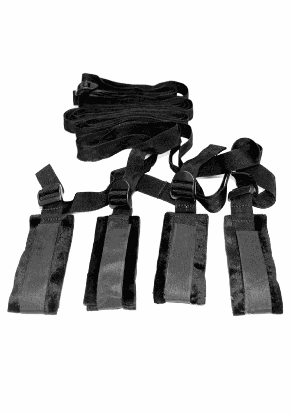Sex & Mischief Bed Bondage Restraint KitSex & Mischief Bed Bondage Restraint Kit