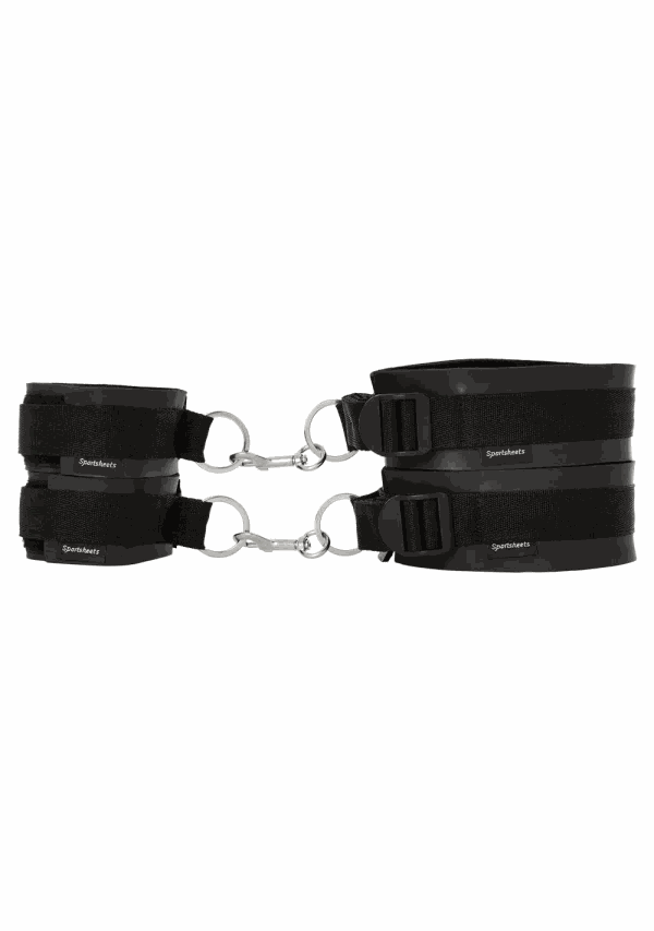 Sportsheets Thigh and Wrist Cuffs SetWrist Cuffs Set