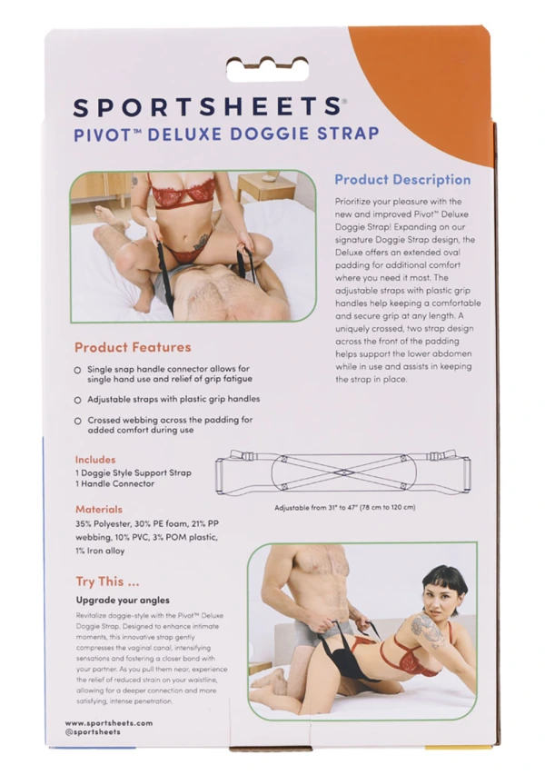 Sportsheets Pivot Deluxe Doggie StrapSportsheets Pivot Deluxe Doggie Strap
