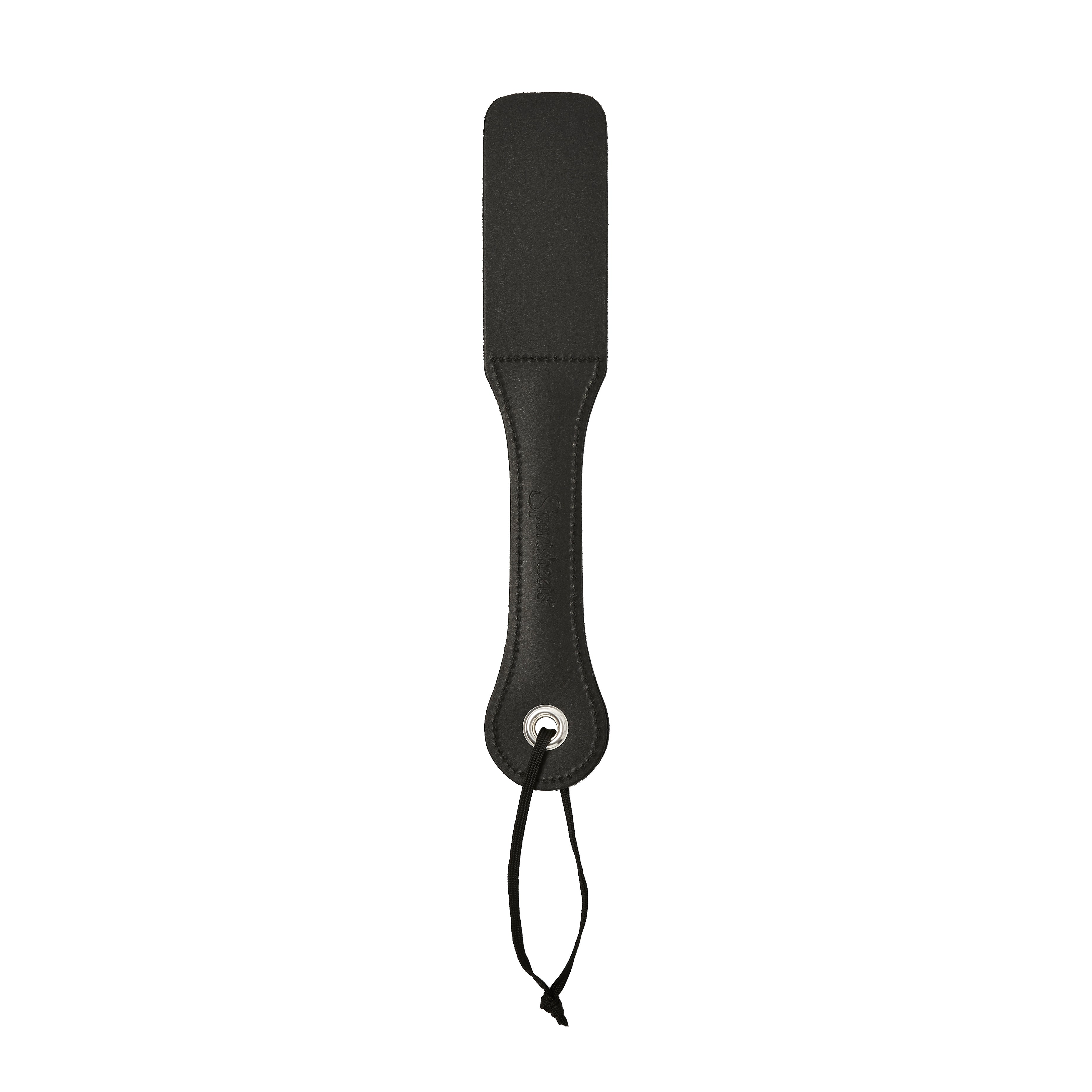 Sportsheets 12” Leather Slut Impression PaddleSportsheets 12” Leather Slut Impression Paddle