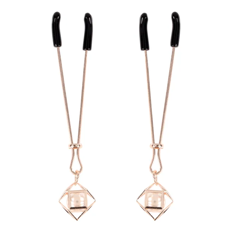 Sex & Mischief Brat Pearl Nipple ClipsSex & Mischief Brat Pearl Nipple Clips