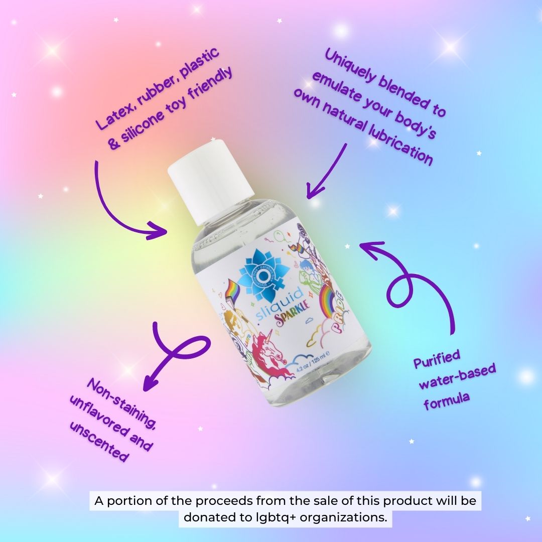 Sliquid Sparkle Pride LubeSliquid Sparkle Pride Lube
