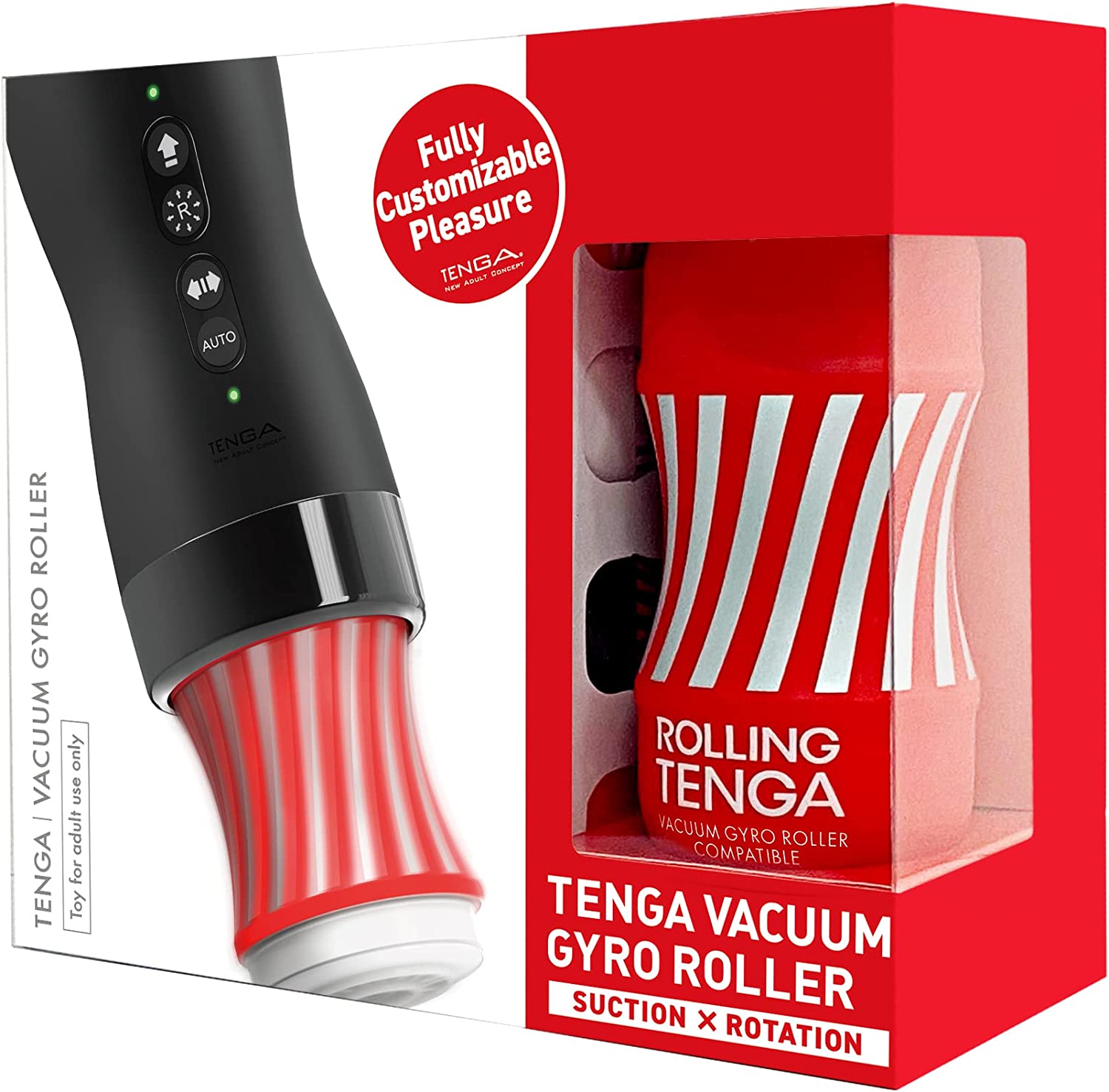 Tenga VACUUM GYRO ROLLER MasturbatorTenga VACUUM GYRO ROLLER Masturbator