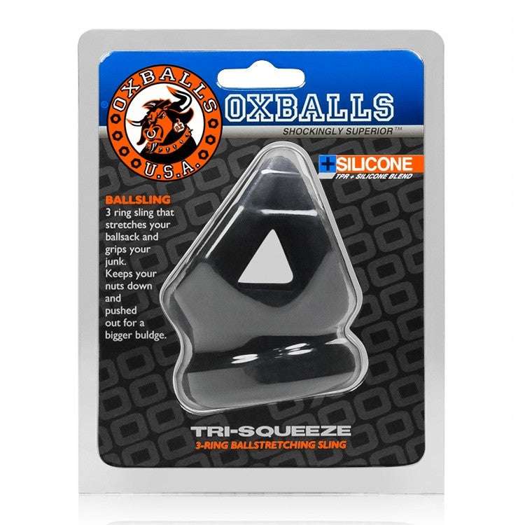 OXBALLS TRI-SQUEEZE Cocksling & BallstretcherOXBALLS TRI-SQUEEZE Cocksling & Ballstretcher