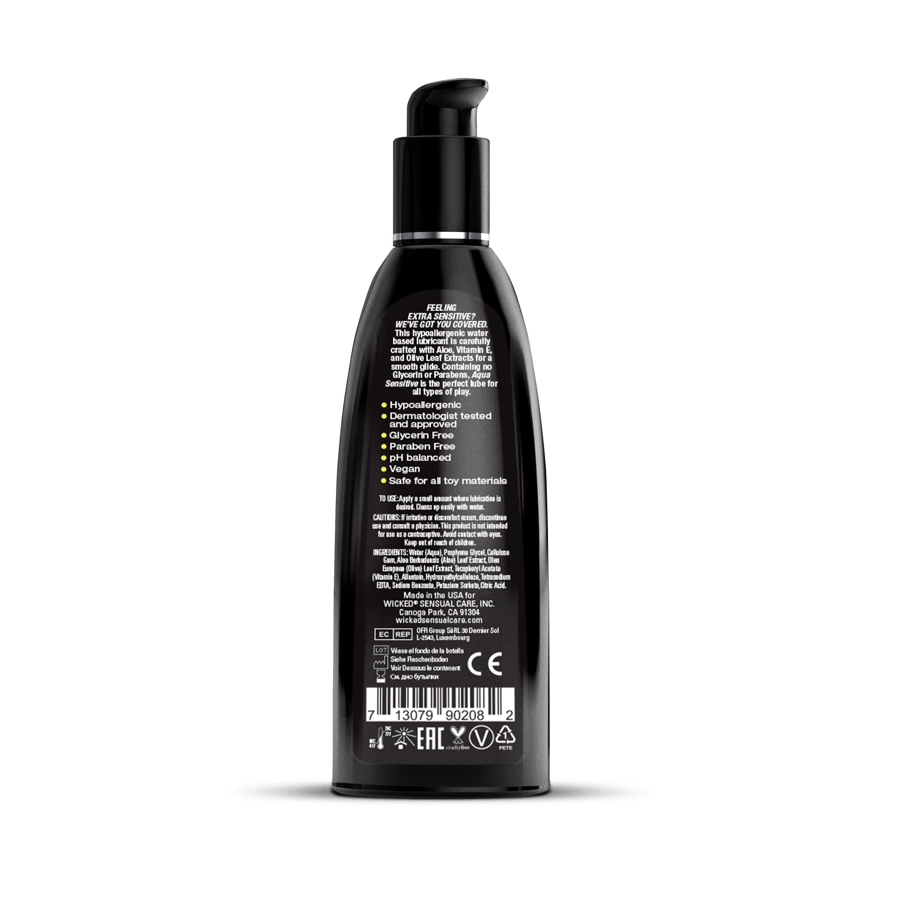 Wicked Aqua Sensitive LubesWicked Aqua Sensitive Lubes