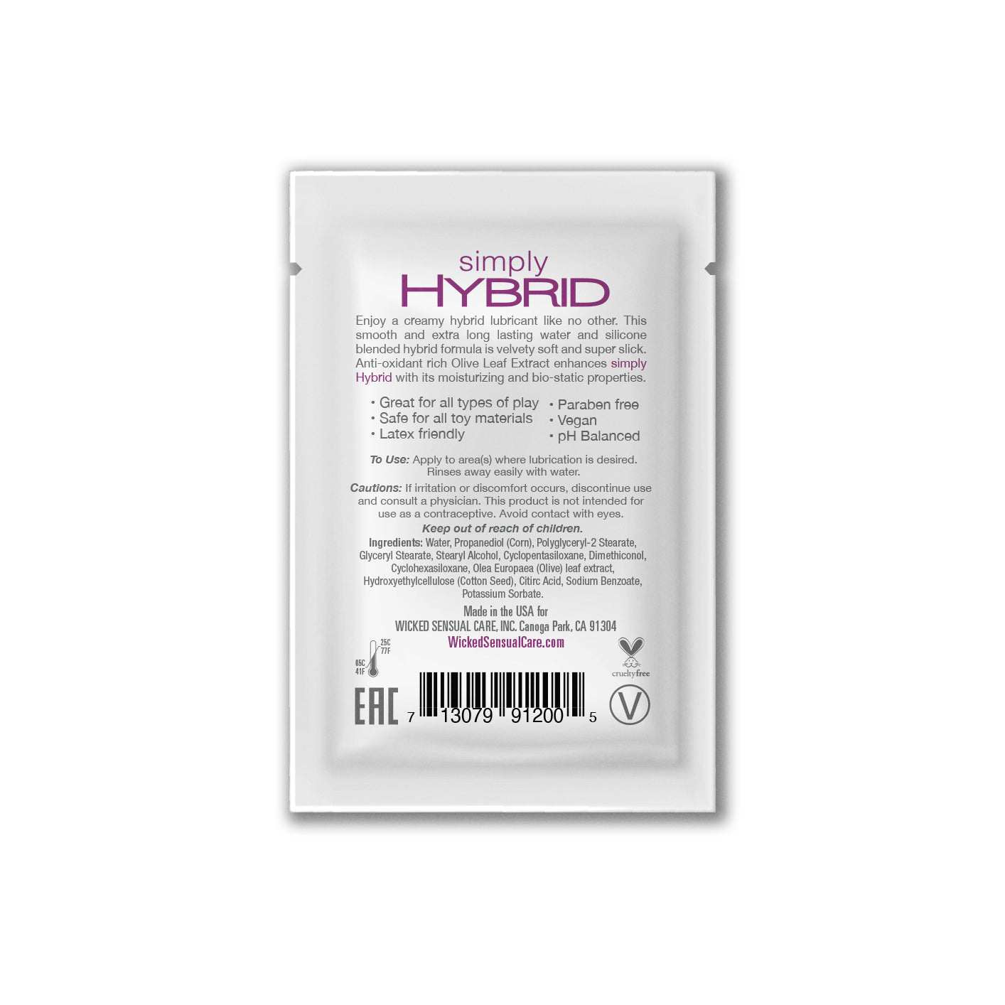 Wicked Simply Hybrid LubricantWicked Simply Hybrid Lubricant