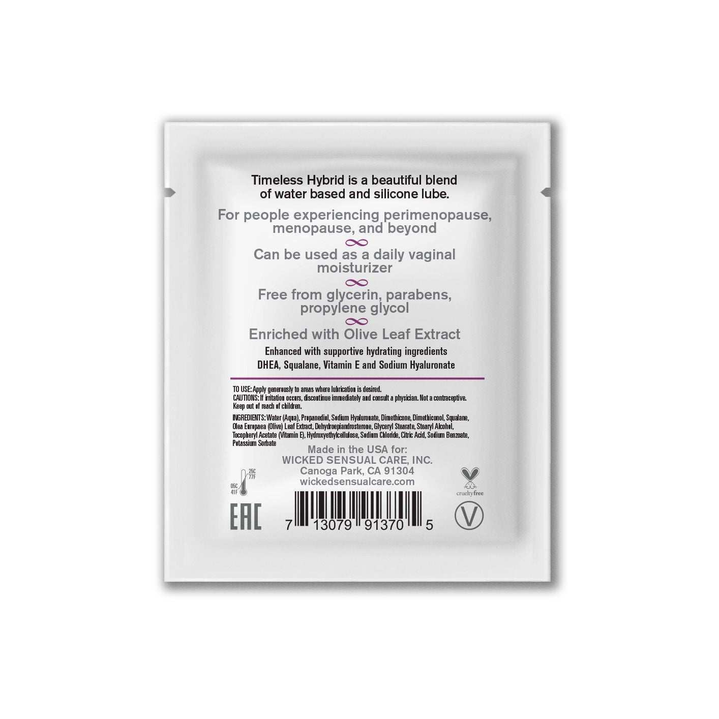 Wicked Simply Timeless Hybrid LubricantWicked Simply Timeless Hybrid Lubricant