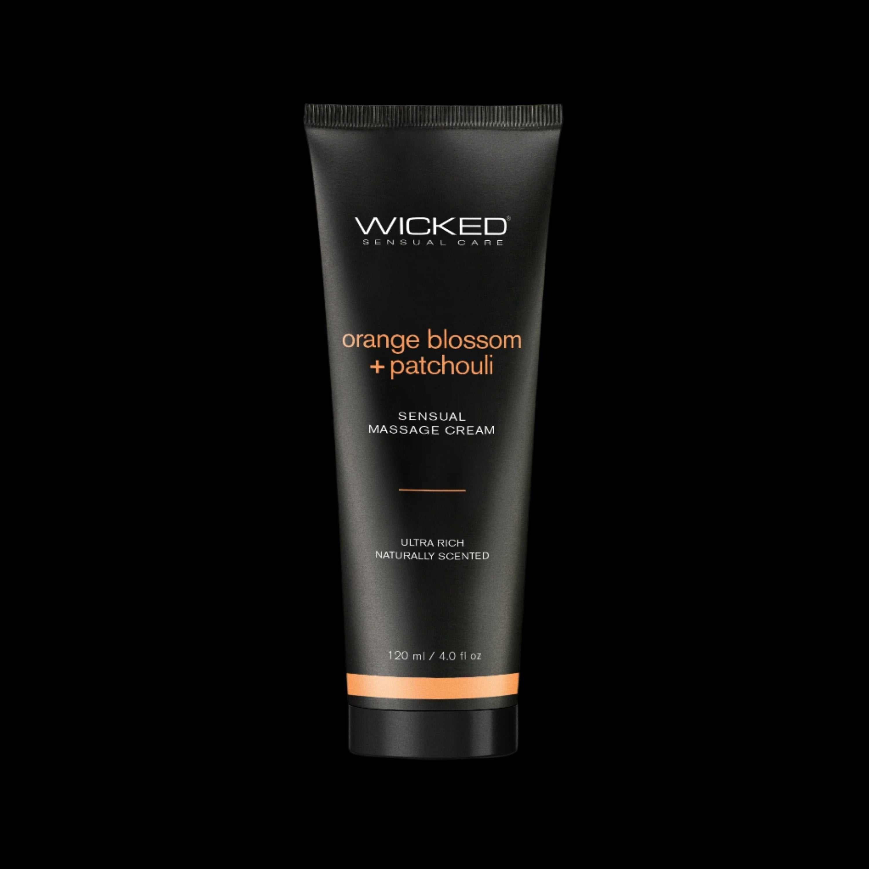 Wicked Orange Blossom + Patchouli Massage CreamWicked Orange Blossom + Patchouli Massage Cream