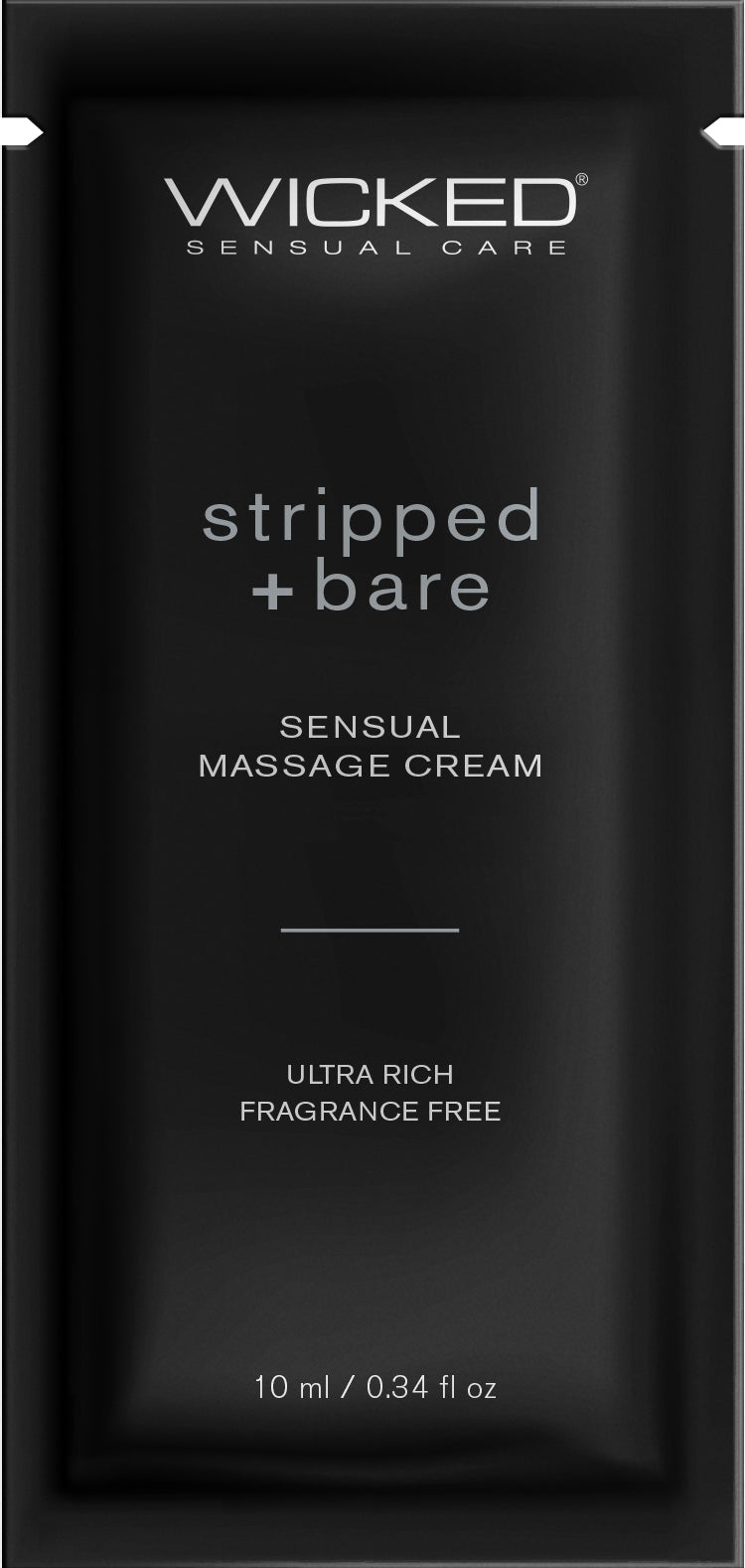 Wicked Stripped + Bare Massage CreamWicked Stripped + Bare Massage Cream