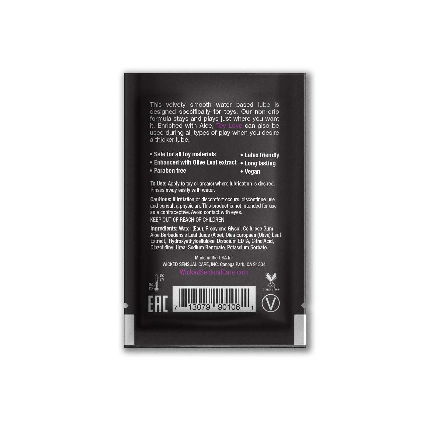 Wicked Toy Love Gel LubricantWicked Toy Love Gel Lubricant